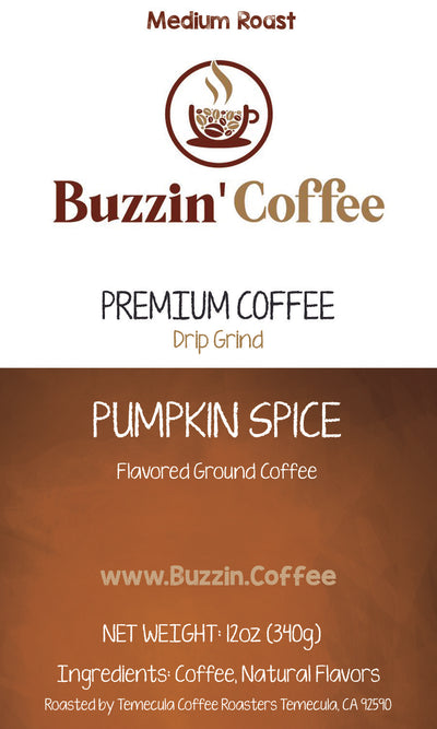 Pumpkin Spice - Natural Medium Roast Coffee