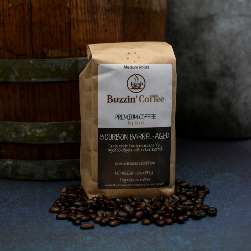 Bourbon Barrel-Aged Guatemalan - Medium Roast - Single Origin Coffee